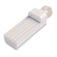 Aexit AC85-265V 8W Lighting fixtures and controls E27 3000K LED Horizontal Connection Light Tube Transparent Cover
