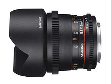 Load image into Gallery viewer, Samyang 10 mm T3.1 VDSLR II Manual Focus Video Lens for Nikon DSLR Camera
