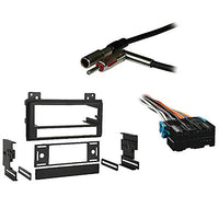 Compatible with Chevy S 10 Blazer 1995 1996 1997 Single DIN Stereo Harness Radio Install Dash Kit Package