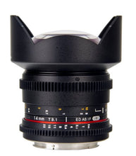 Load image into Gallery viewer, Bower SLY14VDNX Super-Wide 14mm T/3.1 Digital Cine Lens for Samsung NX Camera
