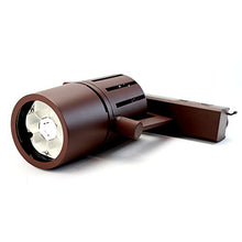 Load image into Gallery viewer, Lightolier LCAWTSX 8016M LyteSpan ColorSpot RGB LED DMX Track Head, Intelligent Track Lighting, Colored RGB LED, Ethernet Input, Brown Finish
