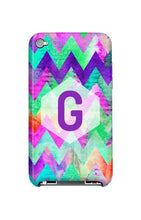 Load image into Gallery viewer, Uncommon LLC Deflector Hard Case for iPod touch 4 (Seafoam Crayon Monogram G)
