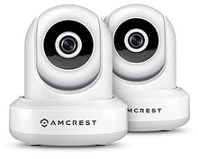 Load image into Gallery viewer, 2-Pack Amcrest ProHD 1080P WiFi/Wireless IP Security Camera IP2M-841 Pan/Tilt, 2-Way Audio, Optional Cloud Recording, Full HD 1080P 2MP, Super Wide 90 Viewing Angle, Night Vision (White)
