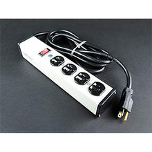 Load image into Gallery viewer, Multi-Outlet Power Unit, 120V, 20A, 10-3/4&quot;L, 4 Outlets, 15&#39; Cord
