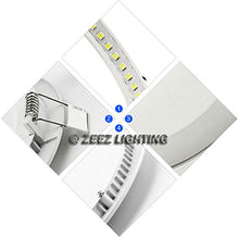 Load image into Gallery viewer, ZEEZ Lighting - 15W 7&quot; (OD 7.45&quot; / ID 6.85&quot;) Square Cool White Dimmable LED Recessed Ceiling Panel Down Light Bulb Slim Lamp Fixture - 10 Packs
