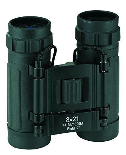 Herbertz Mess and Optical Equipment Folding Binoculars 8x21Black Rubber Armor Height 9.2cm, 856221