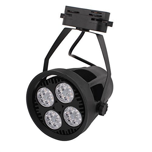 Aexit E27 Bulb Lighting fixtures and controls AC85-265V 35W Energy Saving PAR30-PHCCZ LED Light 3000K Spotlight Black