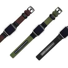 Load image into Gallery viewer, Maxjoy Compatible with Apple Watch Band, 38mm 40mm Nylon Strap Replacement Bands with Metal Clasp Compatible with Apple iWatch SE Series 6 5 4 3 2 1 Sport &amp; Edition, Army Green
