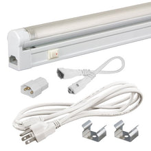 Load image into Gallery viewer, Jesco Lighting SG4A-CPS-24-41w 24W 4100K Sleek Plus Adjustable Fluorescent Fixture Kit, White
