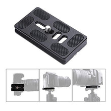 Load image into Gallery viewer, AKOAK 70mm Camera Quick Release Plate Fits Arca-Swiss Standard for Tripod Ball Head,with 1/4&quot; Standard Screw
