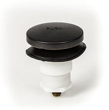 Load image into Gallery viewer, PF WaterWorks PF0935-ORB Universal Touch (Tip Toe or Foot Actuated) Bathtub/Bath Tub Drain Stopper includes 3/8&quot; and 5/16&quot; Fittings, No Hair Catcher, Oil Rubbed Bronze
