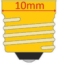 Load image into Gallery viewer, CEC Industries #40 Bulbs, 6.3 V, 0.945 W, E10 Base, T-3.25 shape (Box of 10)
