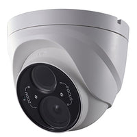 SPT Security Systems 11-2CE56D5T-VFIT3 HD 1080p Turbo HD Outdoor 2.8mm to 12mm Lens EXIR Turret Camera, DC12V (White)