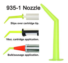 Load image into Gallery viewer, Albion 935-1 Angle Shot Green Plastic Nozzle (25 Pack)

