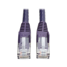 Load image into Gallery viewer, Tripp Lite Cat6 Gigabit Snagless Molded Patch Cable (RJ45 M/M) - Purple, 14-ft.(N201-014-PU)
