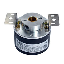 Load image into Gallery viewer, 2000P/R 60mm Shaft 12mm Push Pull Output 5V~26V Hollow Shaft Rotary Encoder
