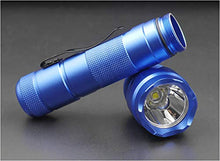 Load image into Gallery viewer, Skysted WF-502B CREE XM-L2 U2 U3 LED Single Mode 1200 Lumen Mini Portable Tactical Handheld Flashlight Torch Lamp With Clip,Support 18650/CR123A/16340 (Blue)

