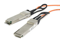 QSFP+ AOC 40Gb/s, Comparable to Brocade 40G-QSFP-QSFP-AOC-0201 Active Optical Cable, 2 Meter