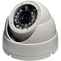 SPT INS-D3600W Outdoor 3 Axis IR Dome Camera, 1000TVL 3.6mm Lens, 24 Pieces LED (White)