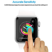Load image into Gallery viewer, Tourist [3 Pack] Compatible for Apple Watch Tempered Glass Screen Protecto 38mm Series 3 / 2 / 1, 9H Hardness, Anti-scratch, Anti-fingerprint, Anti-bubble Easy Installation with Lifetime Replacements
