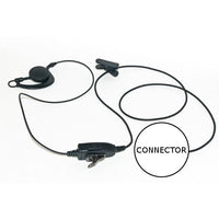 Impact Silver Series VY1A-C1W-EH3-HW Earpiece for Vertex VX + EVX Radios