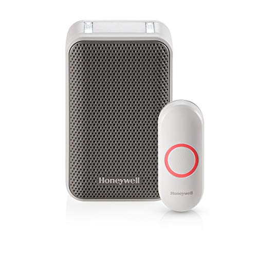 Honeywell Home Wireless Doorbell Push Button for Series 3, 5, 9 Door Bells  (White) - RPWL400W