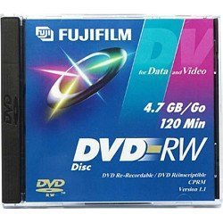 FUJI DVD-RW FUJI 4.7GB Recordable DVD-RW Disc