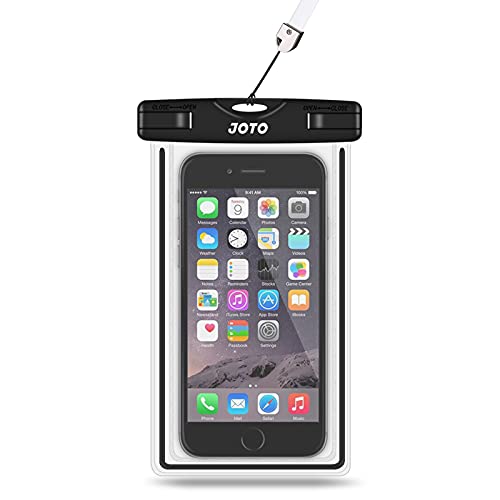 JOTO Universal Waterproof Case, Cellphone Dry Bag for iPhone XS Max XR X 8 7 6S Plus SE 2020, Galaxy S10 S10e S9 S8 Plus/S6/Note 8 6 5 4, Pixel 3 XL/3 HTC LG Sony Nokia Motorola up to 7