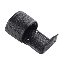 Load image into Gallery viewer, Basketweave Universal Fit Radio Pouch L-Style Radio Holster, Universal Radio Carrier
