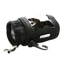 Load image into Gallery viewer, Foto&amp;Tech Medium Size 5MM Extra Thick Waterproof Rain Cover Neoprene Lens and Flannel Collar Lens Bag with Adjustable Drawstring and Swivel Clip for Cameras Lens (Depth 4.7&quot; x Diameter Opening 3.9&quot;)
