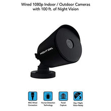 Load image into Gallery viewer, Night Owl CCTV Video Home Security Camera System with 4 Wired 1080p HD Indoor/Outdoor Cameras with Night Vision (Expandable up to a Total of 8 Wired Cameras), and 1 TB Hard Drive
