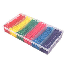 Load image into Gallery viewer, 3100mm Colorful Self-Locking Nylon Cable Ties480Pcs/Box Cable Zip Tie Loop Ties for Wires Tidy
