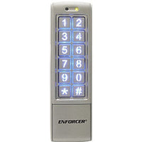 YBS Seco-Larm Mullion-Style Outdoor Digital Access Keypad with Built-in Proximity Card Reader