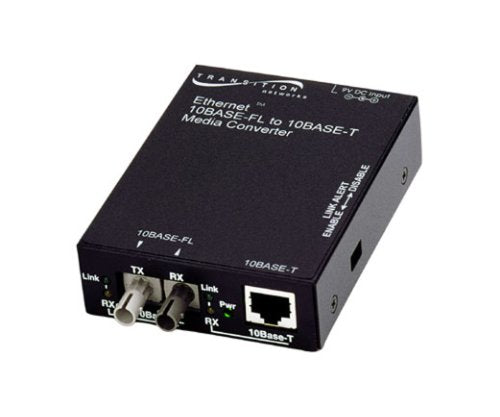 Transition Networks E-TBT-FRL-05(SM) 10Mbps Ethernet Media Converter