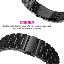 Load image into Gallery viewer, Koreda Compatible with Samsung Galaxy Watch 46mm(2019)/Galaxy Watch 3 45mm/Gear S3 Frontier/Classic Bands Sets, 22mm Stainless Steel Metal Band Bracelet Strap Replacement for Ticwatch Pro Smartwatch
