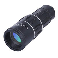 QZY New Monocular Magic Portable 16 X 52 Dual Focus Zoom Optic Lens 16X Mo Black Telescope