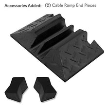 Load image into Gallery viewer, Cable Ramp End Cap - Finish Piece for Pyle PCBLCO103 Cable Protector Cover Ramp - Pyle PCBL103ENDCP02
