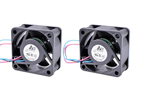 HP 2810-24G Set of 2x Quiet Fans for HP ProCurve 2810-24G (J9021A) 24dBA Best for Home Networking