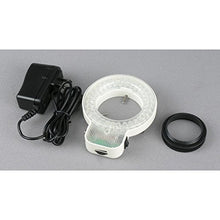 Load image into Gallery viewer, AmScope LED-48 48 LED Microscope Ring Light w/ Dimmer + Adapter

