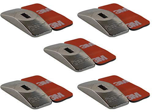 Sendt Adhesive Plates 5 Pack for use with Tablets and Other Devices Without a Kensington Compatible Slot