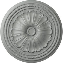 Load image into Gallery viewer, Ekena Millwork CM20AL Alexa Ceiling Medallion, 20 1/2&quot;OD x 1 7/8&quot;P (Fits Canopies up to 2 7/8&quot;), Factory Primed
