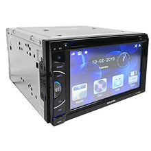 Load image into Gallery viewer, Audiotek AT-63BTCAM 6.5&quot; Touchscreen Bluetooth DVD Receiver - HD Digital Panel TFT LCD Fix Panel | Multimedia Player - DISC/VCD/MP3/MP4/DIVX + Waterproof Night Vision Backup Camera
