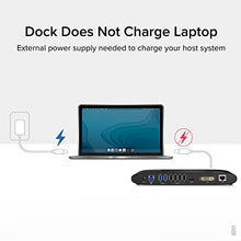 Load image into Gallery viewer, Plugable USB 3.0Universal Laptop Docking Station for Windows and Mac (Dual Monitor: HDMI and DVI/HDMI/VGA, Gigabit Ethernet, Audio, 6 USB Ports) - Horizontal
