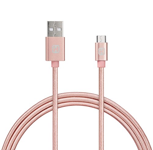 Lifeworks Micro USB Cable for Universal Smartphones - Rose Gold