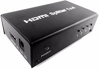 4 Way 1 in 4 Out HDMI-Splitter, Sanoxy 1x4 HDMI 1.4 Video Splitter 4 Port (1 in, 4 Out) - HD1080P 3D