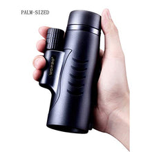 Load image into Gallery viewer, 10X42 Monocular Telescope Waterproof Fog-Proof Shockproof BAK4 Prism FMC for Bird Watching Camping Travelling Wildlife.
