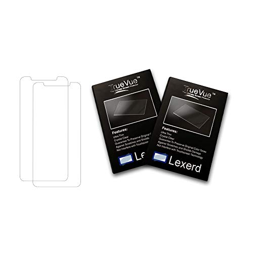 Lexerd - Compatible with Archos PMA400 TrueVue Crystal Clear MP3 Screen Protector (Dual Pack Bundle)