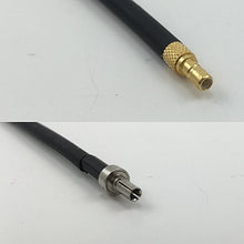 Load image into Gallery viewer, 12 inch RG188 SSMB Male to CRC9 Male Pigtail Jumper RF coaxial cable 50ohm Quick USA Shipping
