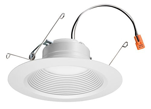 Lithonia Lighting 65BEMW LED 27K 90CRI M6 5/6 Inch 10.3W White LED Recessed Baffle Module, 2700K, 93 CRI, T24 Compliant