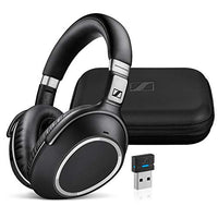 Sennheiser MB 660 MS (507093) - Dual-Sided, Dual-Connectivity, Wireless, Bluetooth, Adaptive ANC Over-Ear Headset | For Desk/Cell Phone & Softphone/PC Connection | Skype for Business Certified (Black)